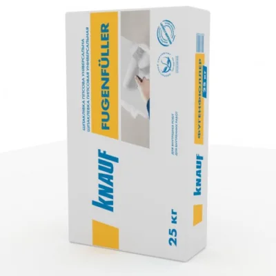 Кнауф MD Фугенфюл.25кг шпатлівка для швів Г/К