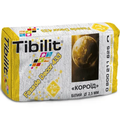 Тібіліт Штукатурка дек."Короїд 2,5" Fasad Dekor 433/ 25кг