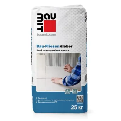 Бауміт Клей для плитки Бау (Bau-FliesenKleber) 25кг.