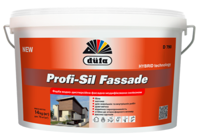 Дюфа фарба Profі-Sіl Fassad/3,5 кг D790 Силоксан