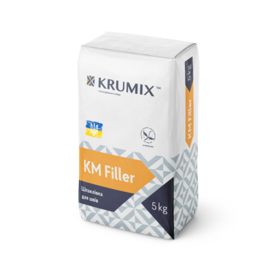 Крумікс КМ Filler 5 кг. Шпаклівка для швів (252шт)
