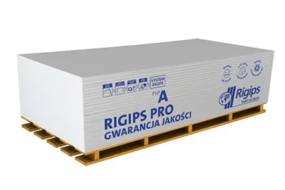 Гіпсокартонний лист RіGіPS 9,5*1200*2500 (Стеля) 3,0м.кв. (68пал)