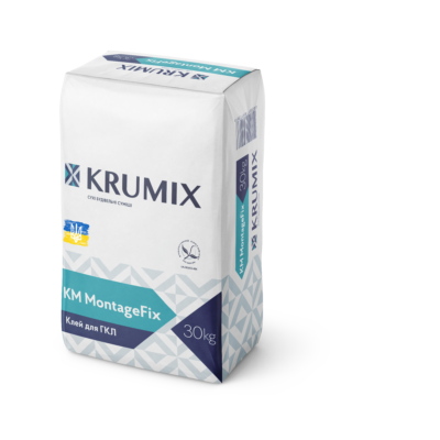Крумікс КМ MontageFix 30 кг. Клей для гіпсокартонних листів