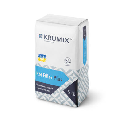 Крумікс КМ Filler Plus 5 кг. Шпаклівка для швів спеціальна (252шт)
