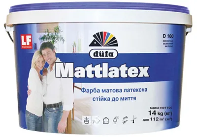 Дюфа фарба МатЛатекс D100/7кг.