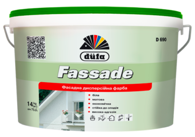 Дюфа фарба D690 Fassade 14кг