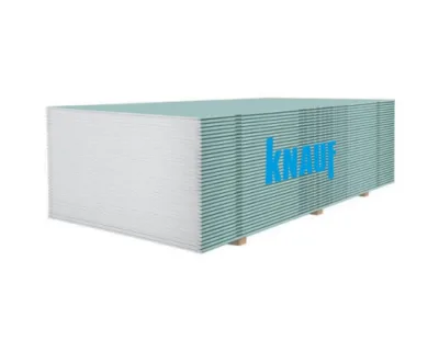 Гіпсокартон KNAUF вологостійкий 12.5*1200*2500 мм.(3м.кв.)