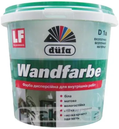 Дюфа фарба D1а Wandfarbe 1,4кг