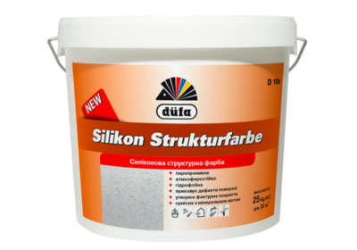 Дюфа фарба Silikon Strukturfarbe D10S 25кг (струк.фарб)