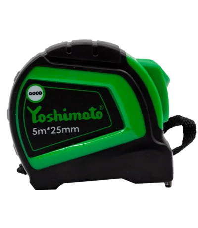 Рулетка Yoshіmoto з гум . вставками  5м*25мм 24112