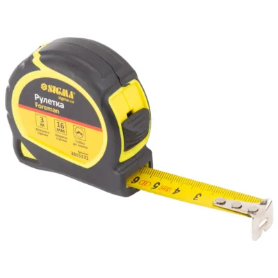 Рулетка Foreman 3м*16мм Сігма 3815131