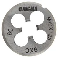 Плашка М10×1,25мм Сігма 1604271