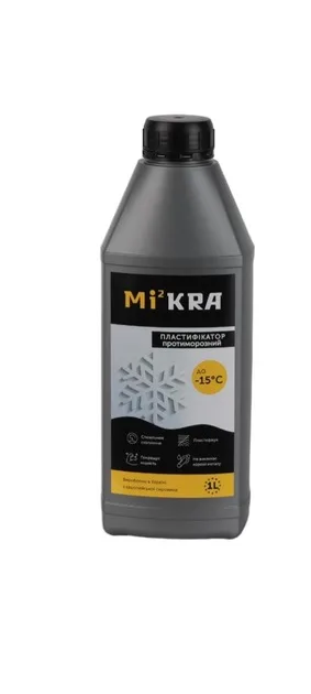 Пластифікатор Мікра протиморозний 2л