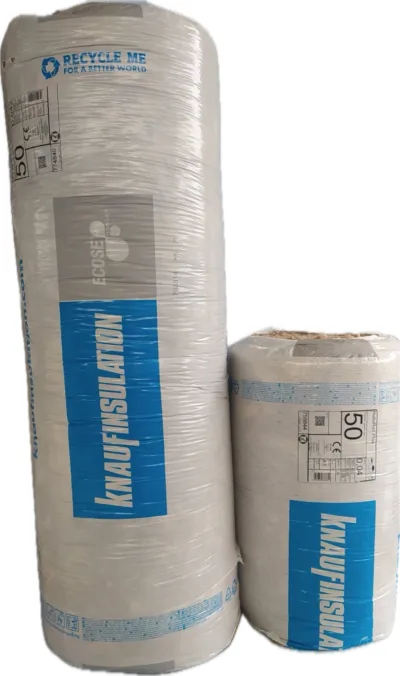 МінватаКН NatuRoll Plus M 5см 9,84м.кв (600*7700х2) (λ 0,040)(48пал)(спайка 2рул)